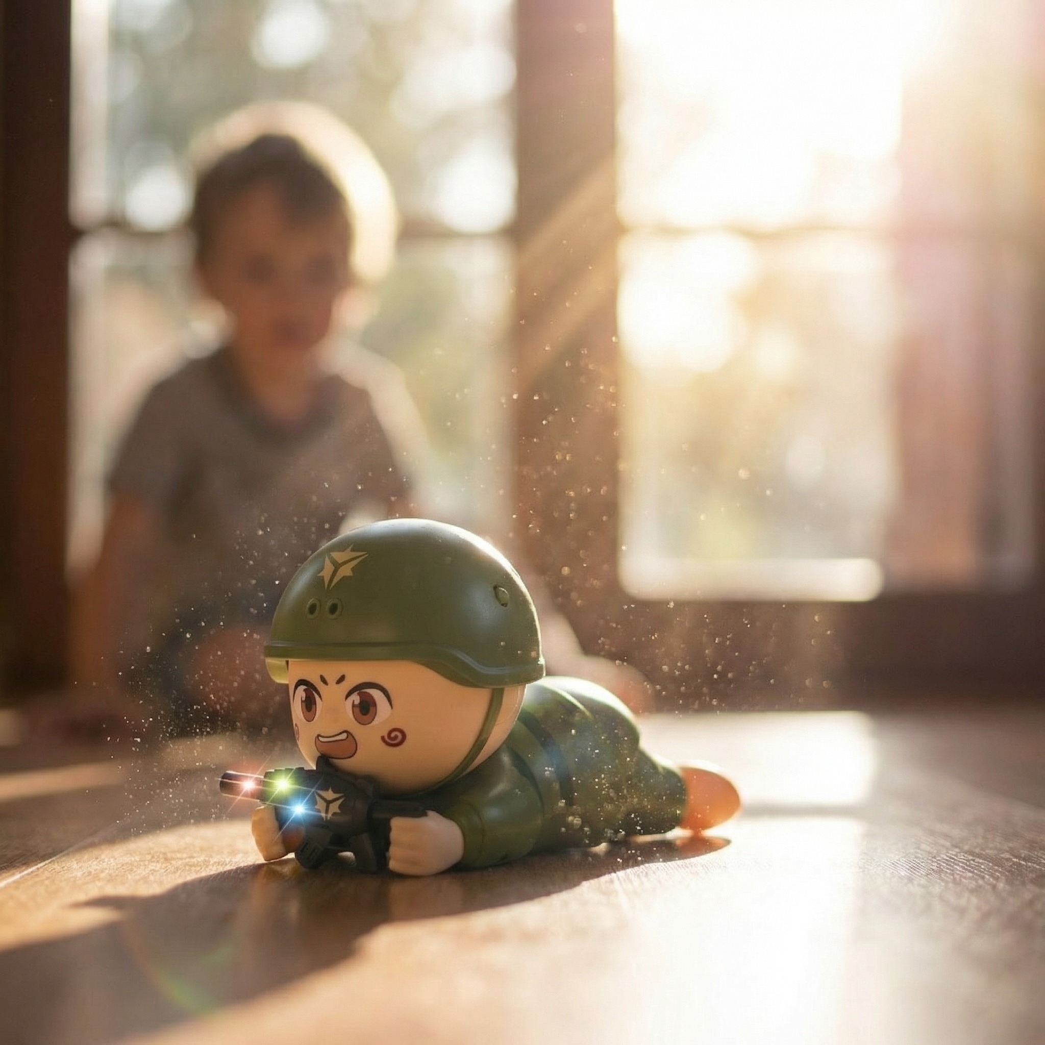 Climbing Soldier Action Toy – Light & Sound - Image 3