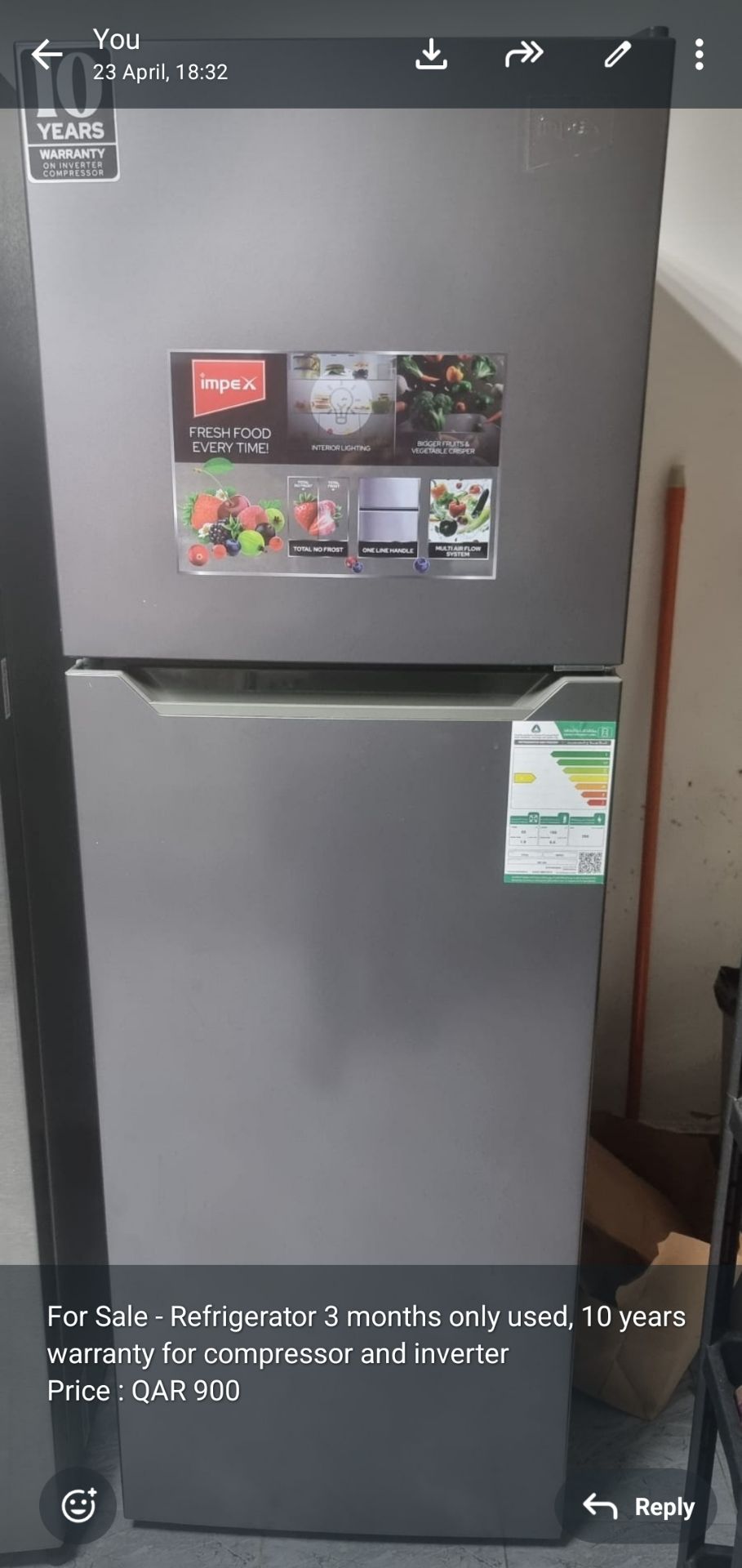 Impex Refrigerator - Image 3