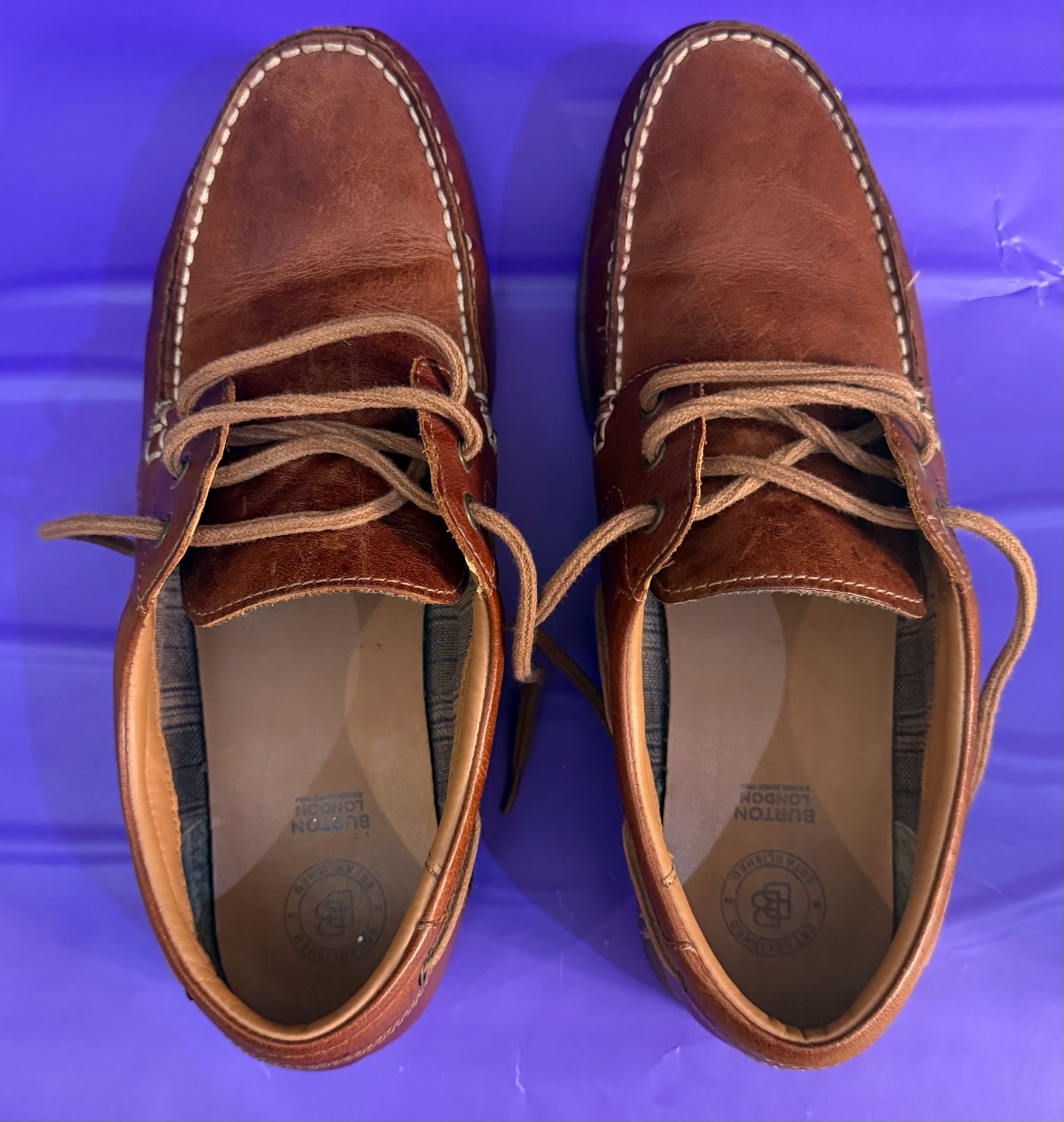 Burton London brown shoes  - Image 4