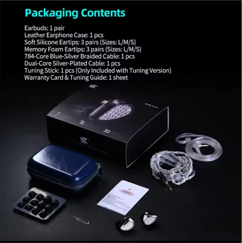 سماعات KZ Sonata Flagship 28 Drivers IEM - Image 8