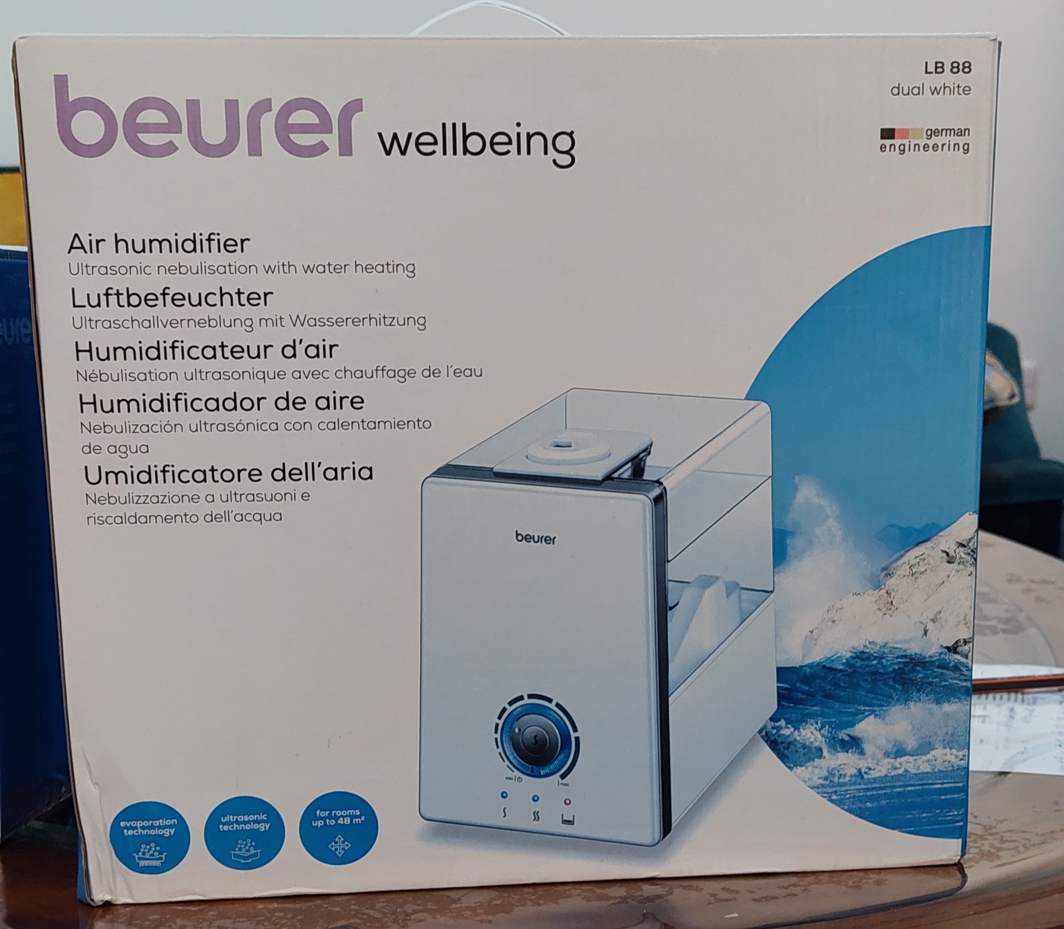 Beurer Air humidifier for sale - Image 1