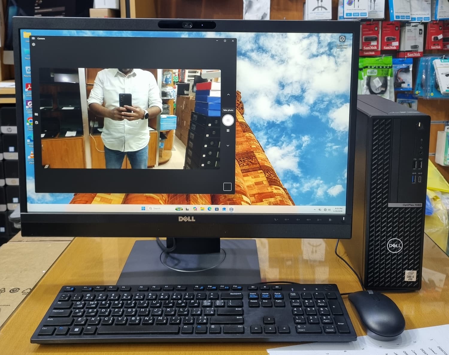 DELL OPTIPLEX : i5 10TH GEN-16-512-24" MONITOR - Image 2