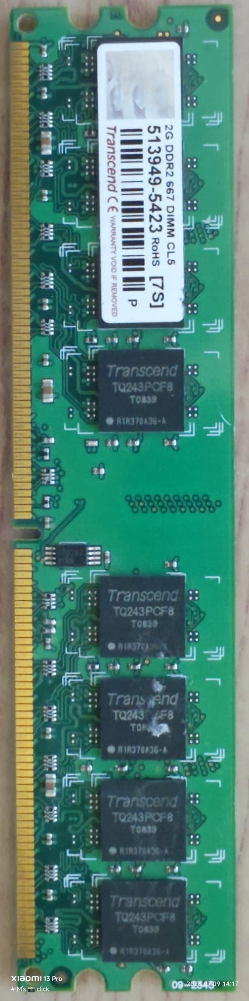 رام DDR2 2 جيجابايت و 1 جيجابايت للبيع - Image 7