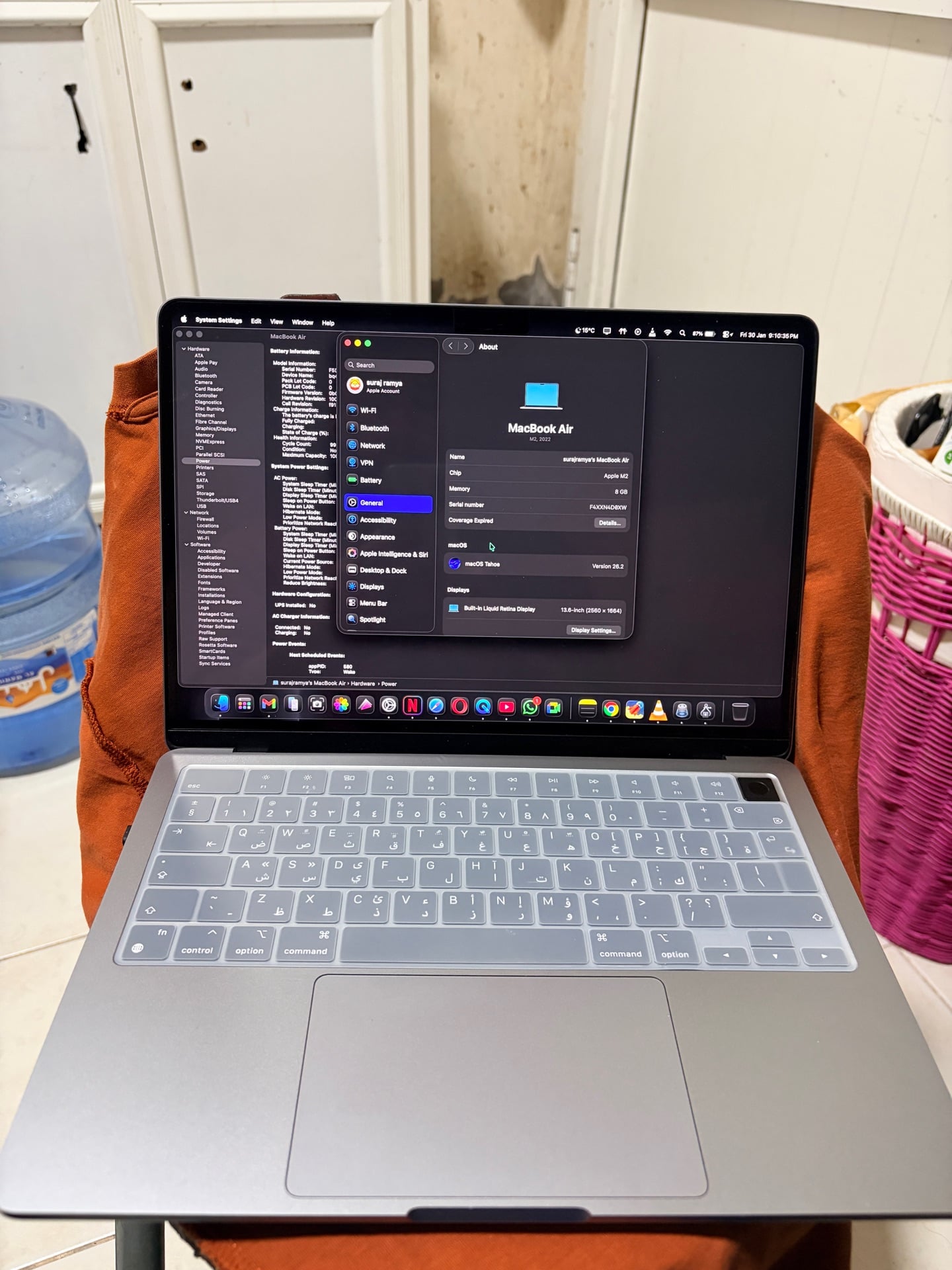 Apple macbook air m2 - Image 1