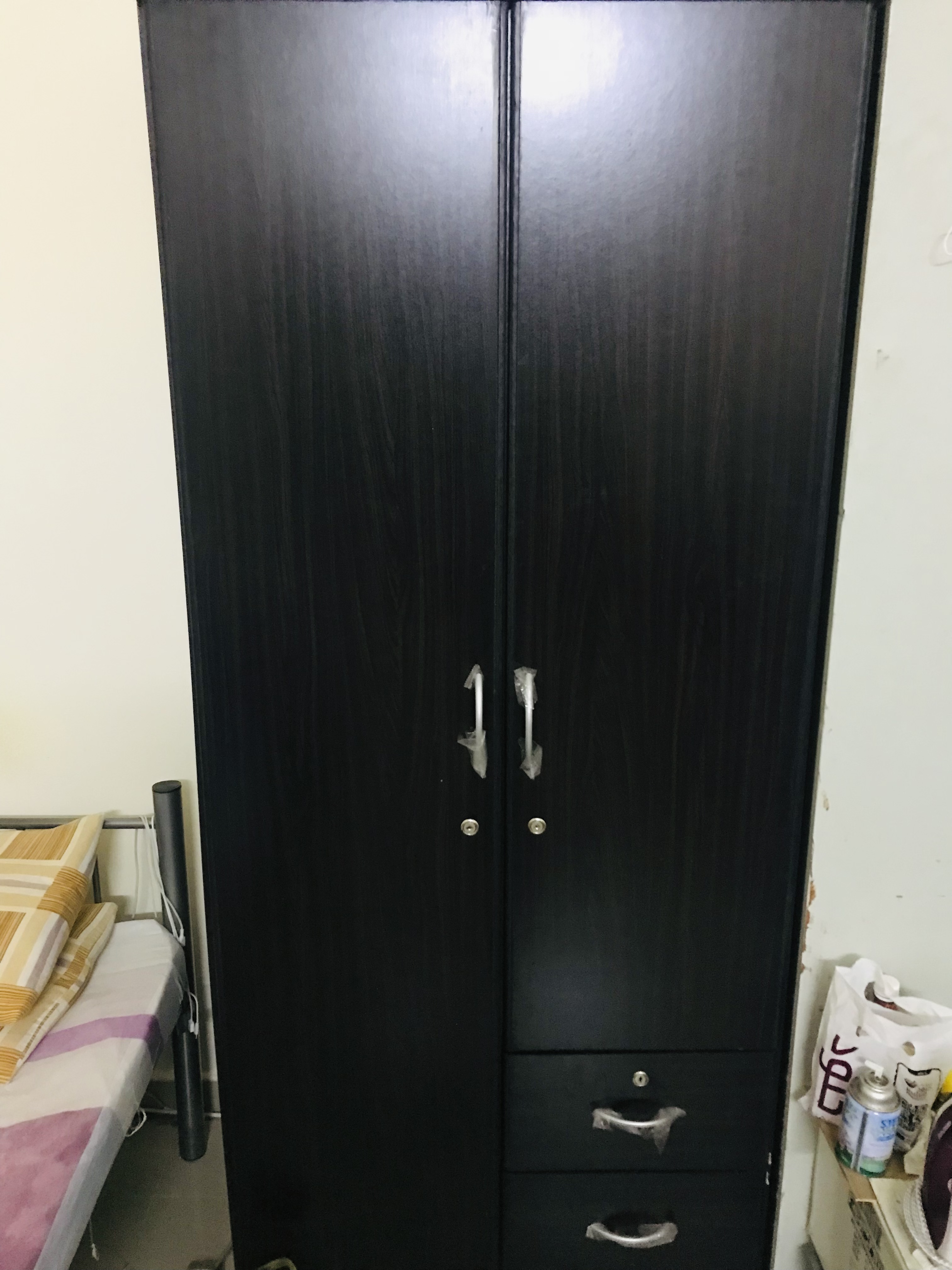 2 Door Cupboard For Sale - Image 3