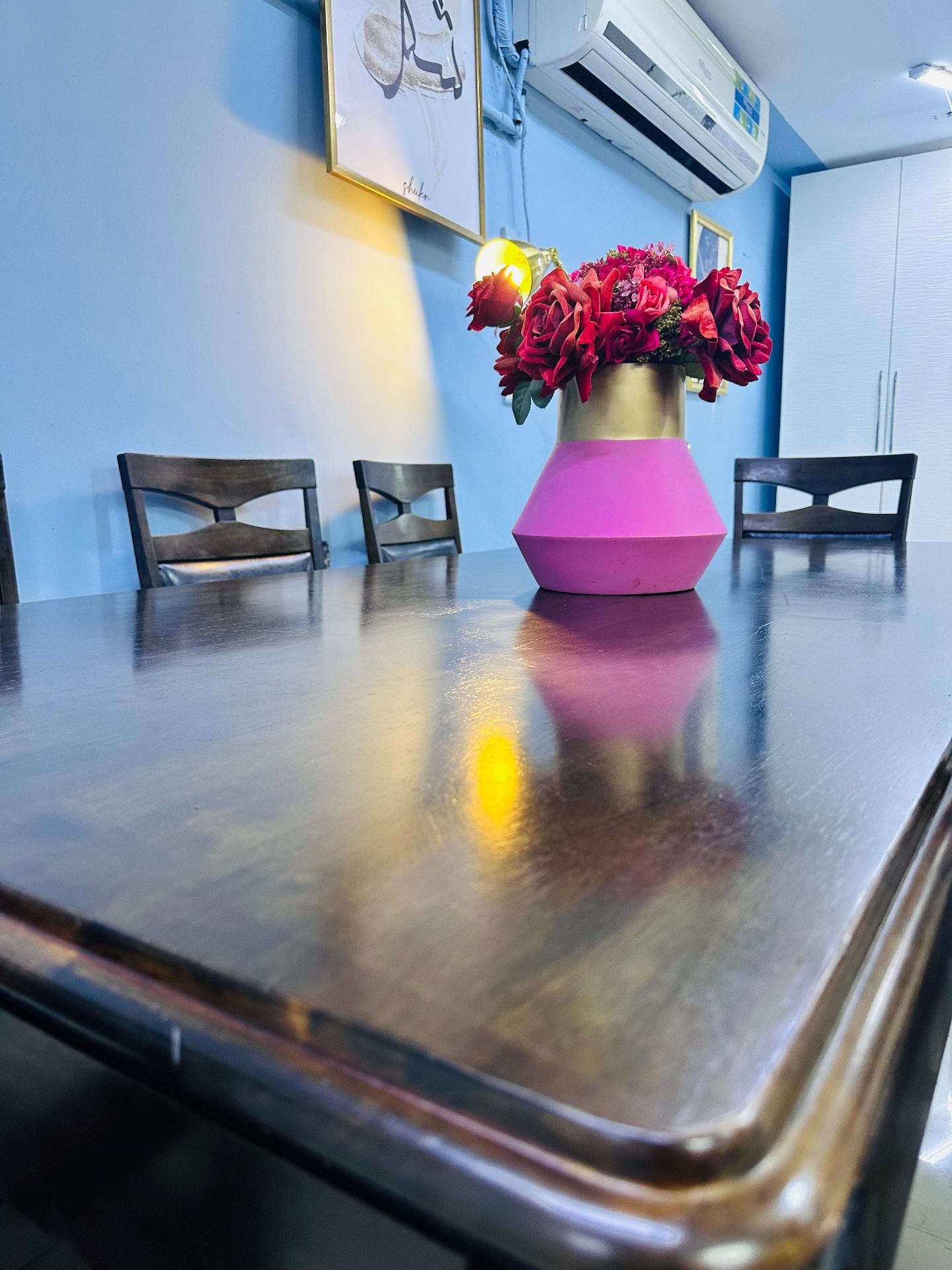 💥Like new condition Homecenter brand 8 chair dining table for sell - Image 4