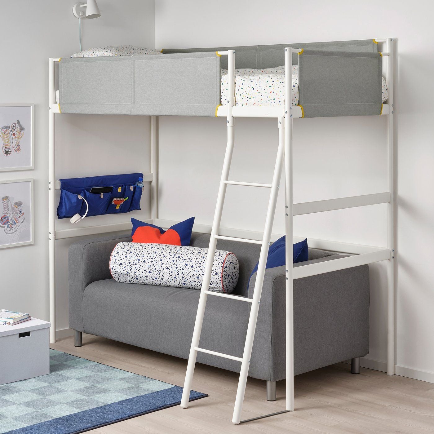 3 months old IKEA Loft Bed – Like New! 600qar - Image 1