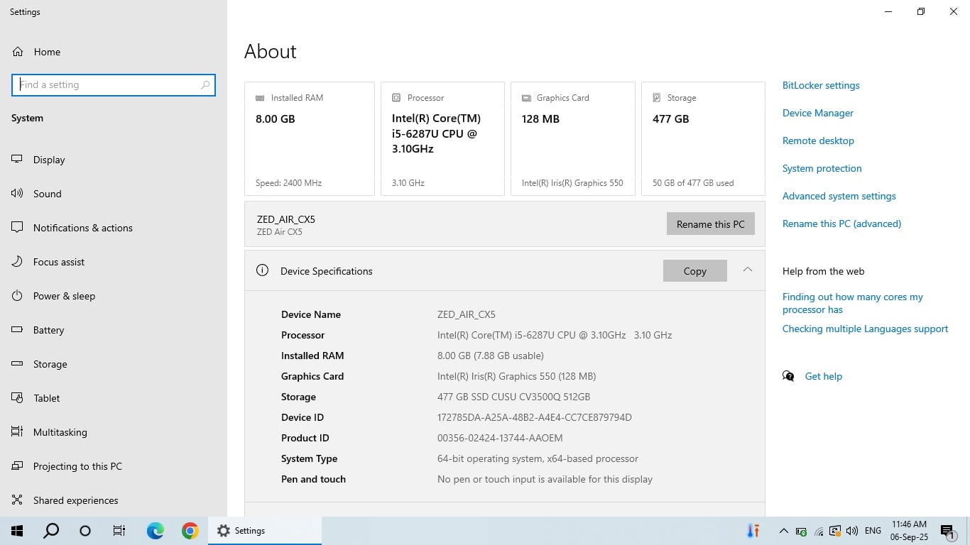 iLife - لابتوب - Intel i5 - شاشة 15.6 بوصة - Image 8