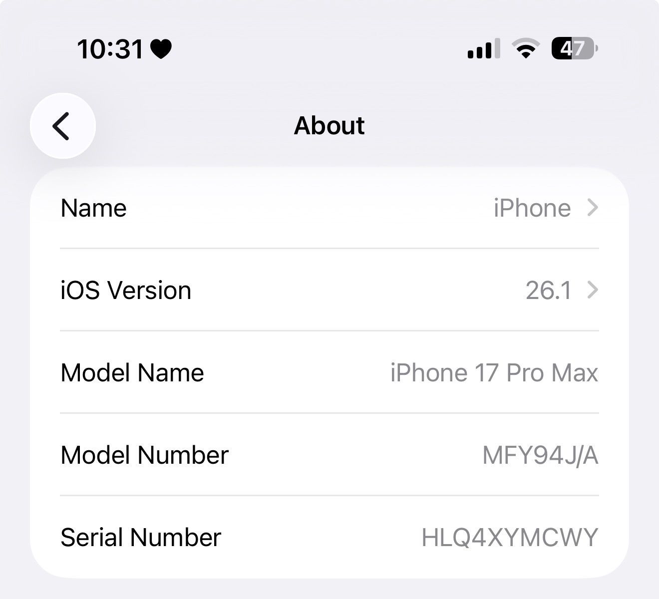 17 pro max (256GB) - Image 3
