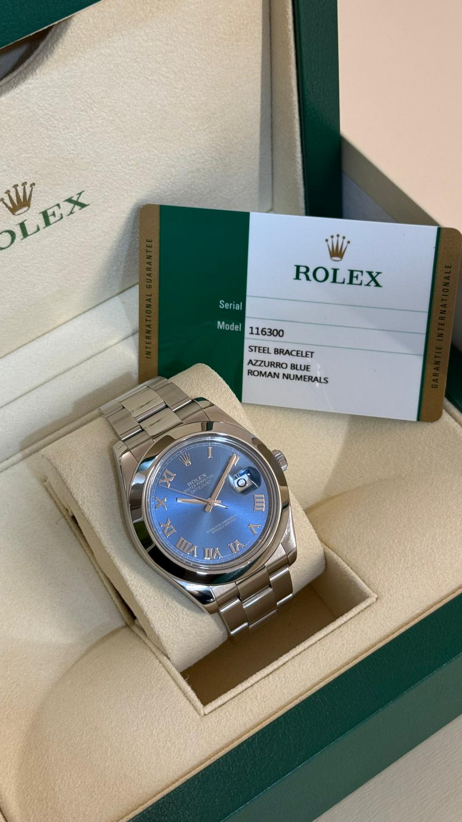 Rolex Datejust 41MM Blue Dial  - Image 2