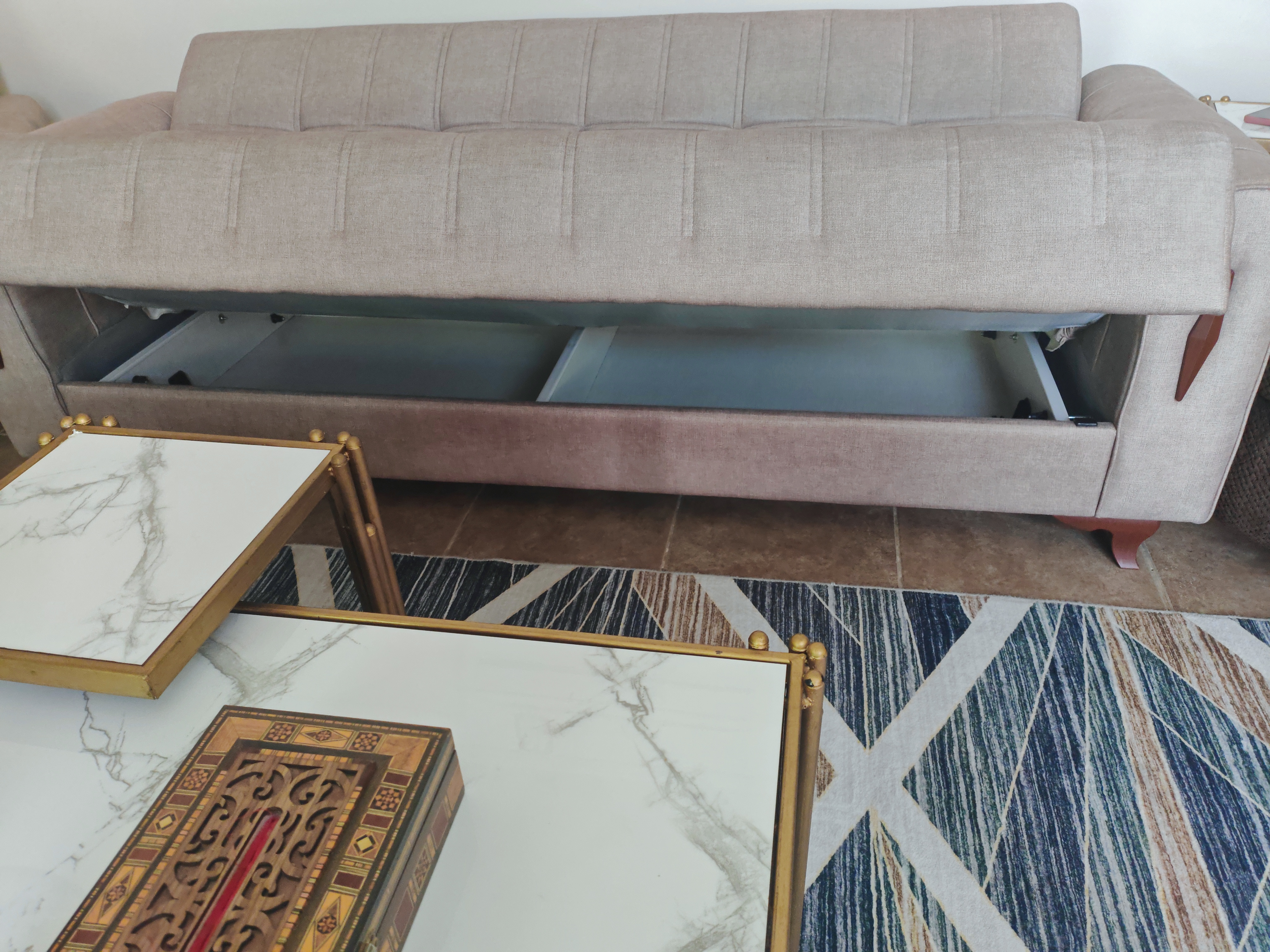 Turkish sofa bed set 3+3+1+1  - Image 3
