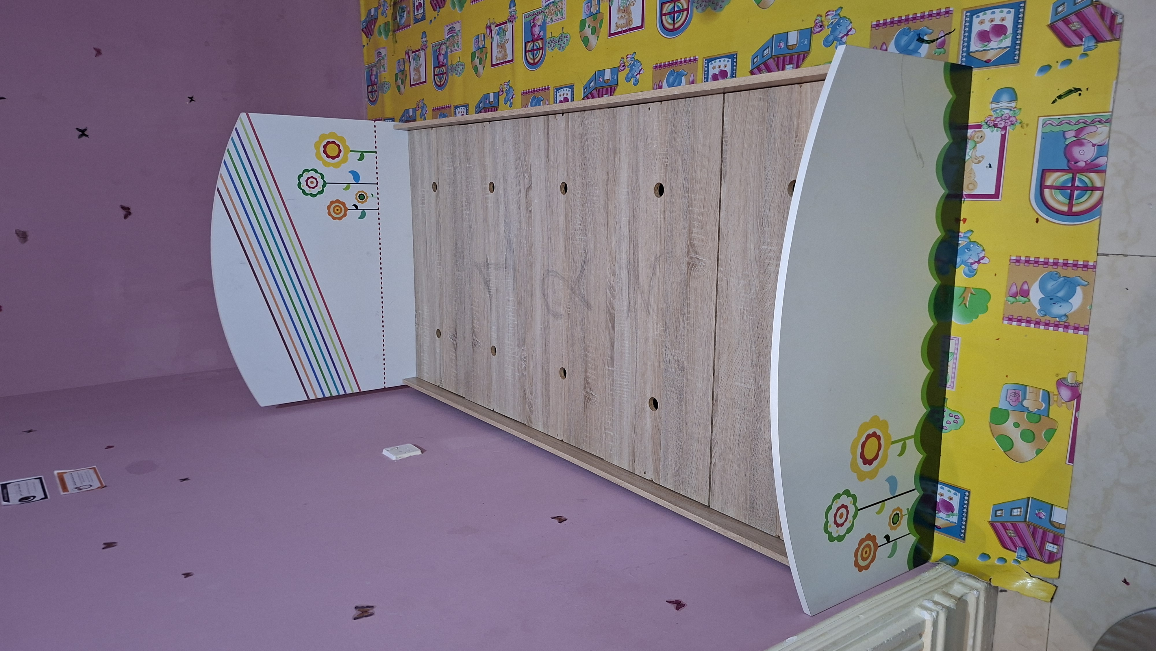 Kids Cot with Mattress - Image 2