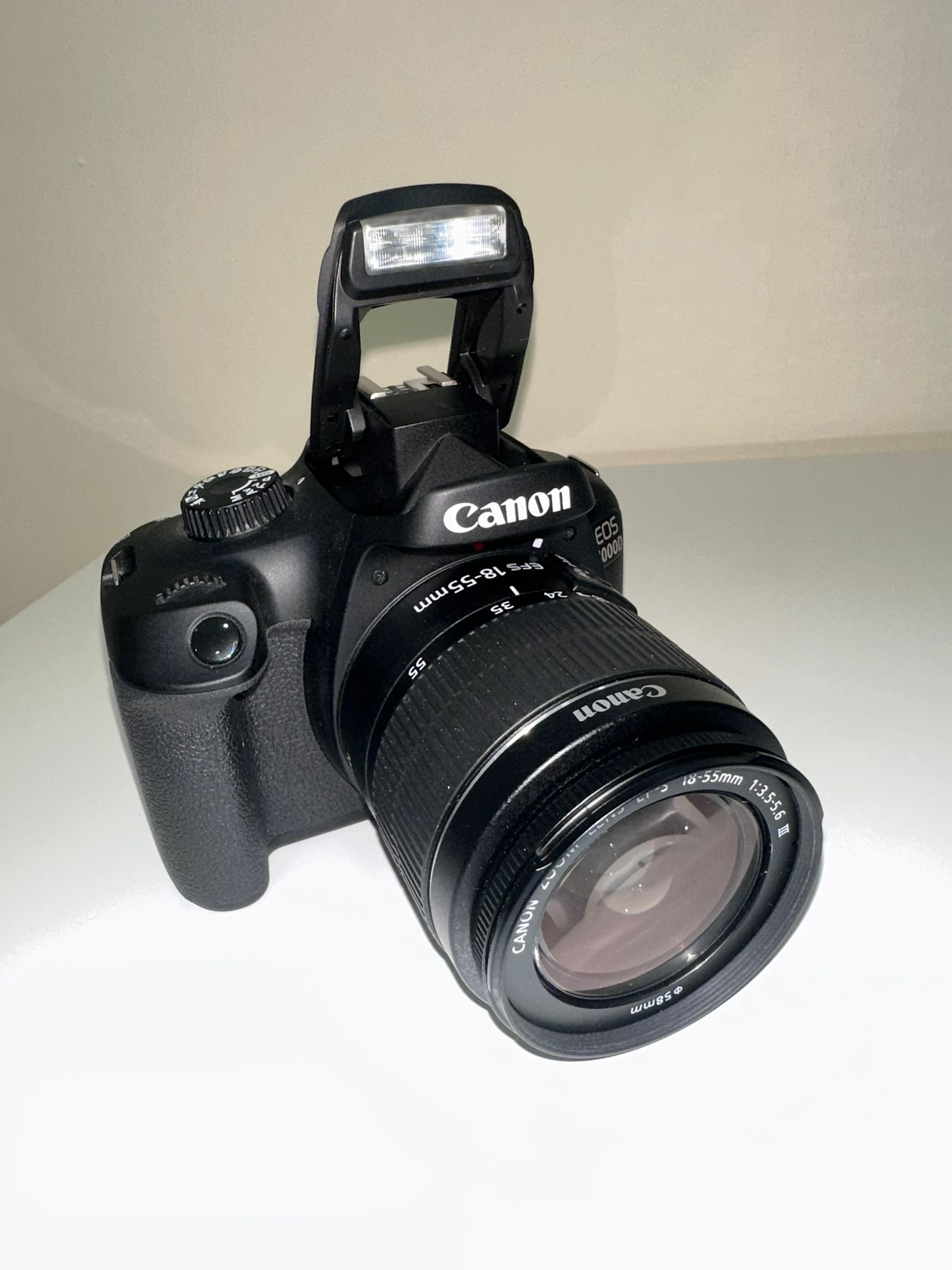 كاميرا كانون EOS 4000D DSLR كالجديد (استخدام مرة واحدة) (بدون بطاقة ذاكرة) - Image 6