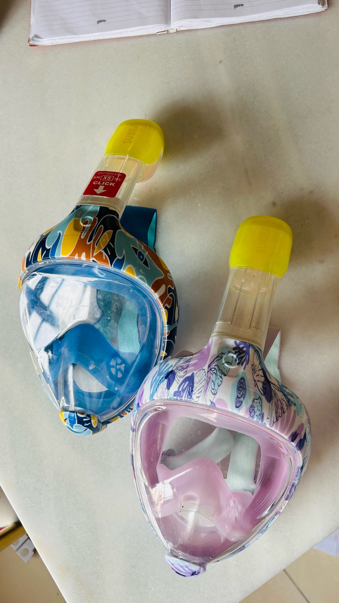 2 Kids Easybreath Snorkeling Mask  - Image 2