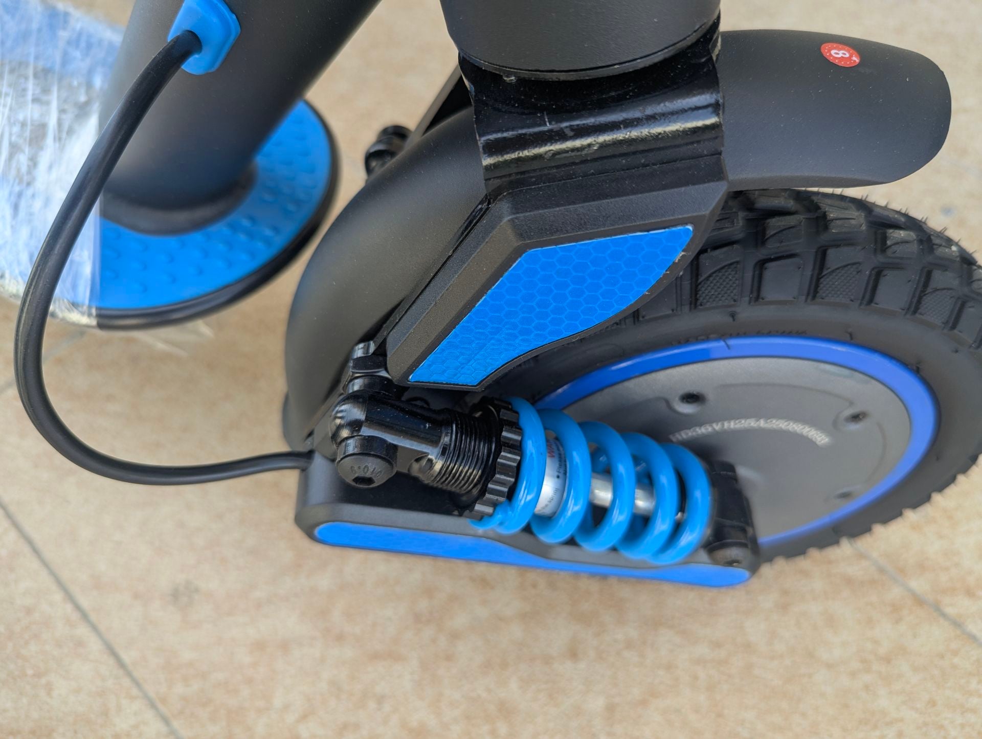 New electric scooter for sale (box)

 with a clear digital display.

Comfortable - Image 6
