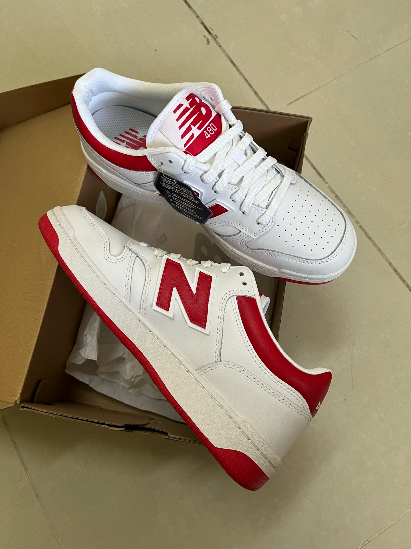 New balance 480 shoe original size 43 - Image 1