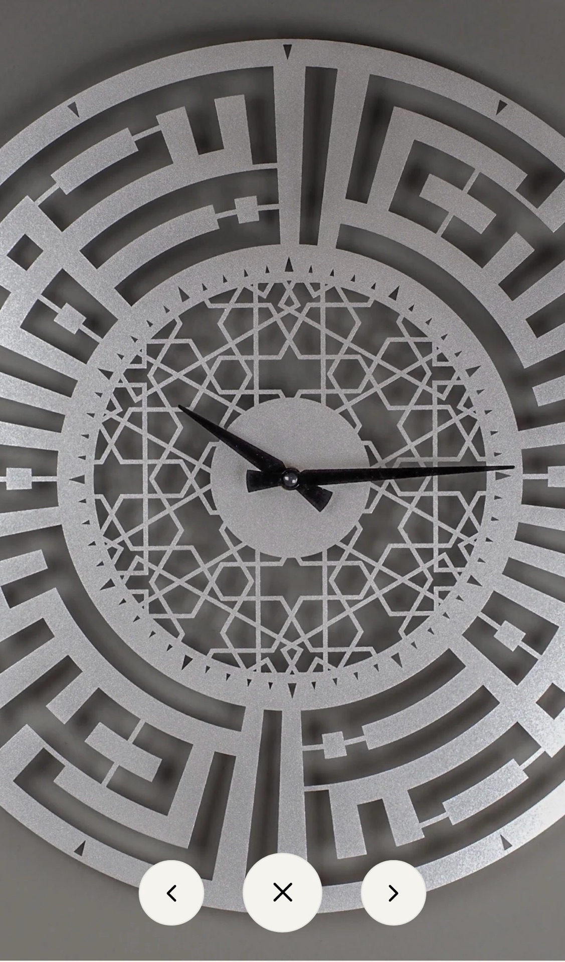 Islamic Art Clock in perfect condition - Image 3