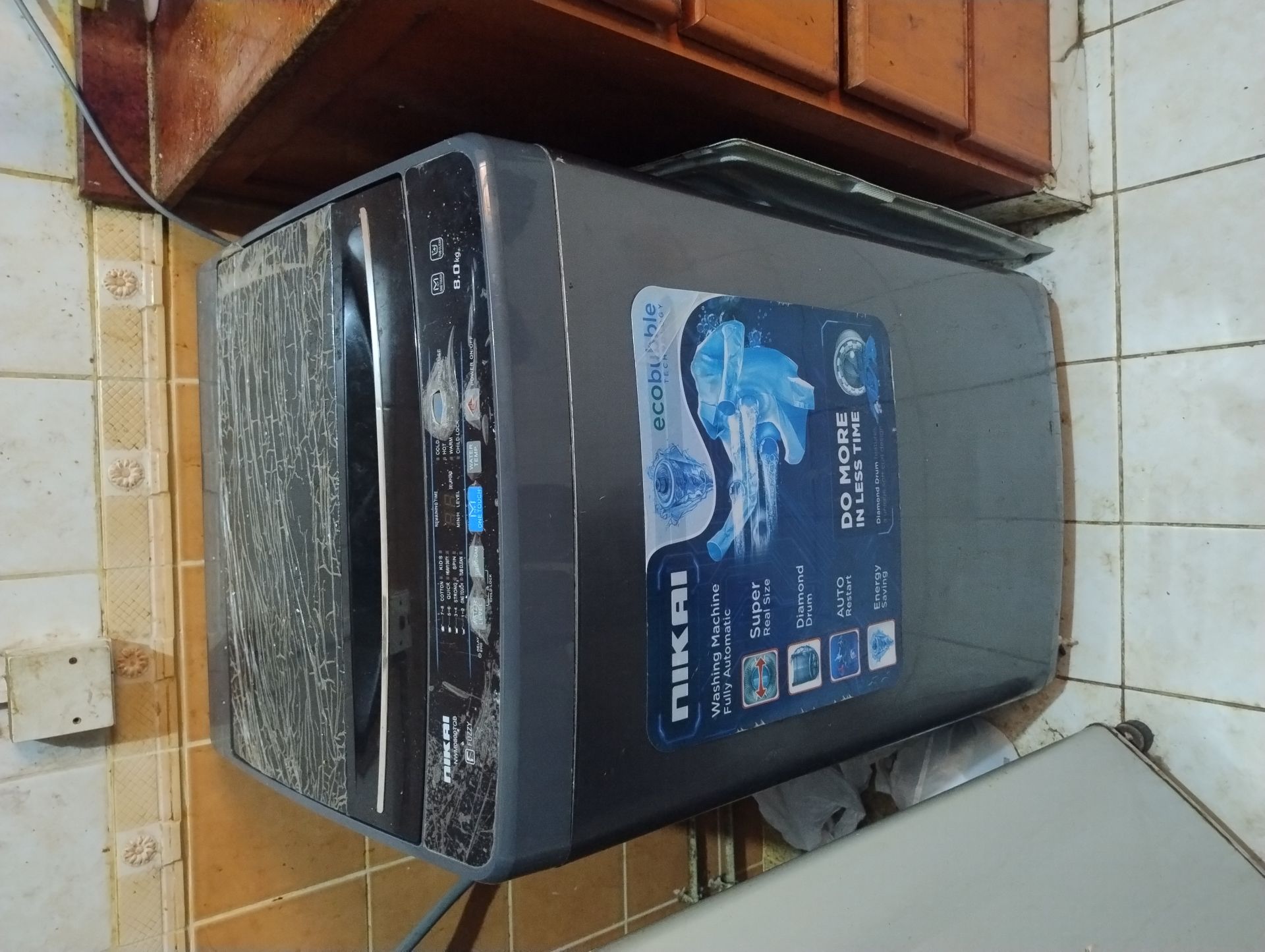 8kg Nikai fully Automatic Washing machine - Image 1