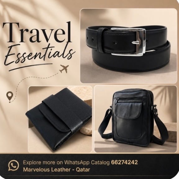 Buy  Real Leather Products in Qatar  - Image 3