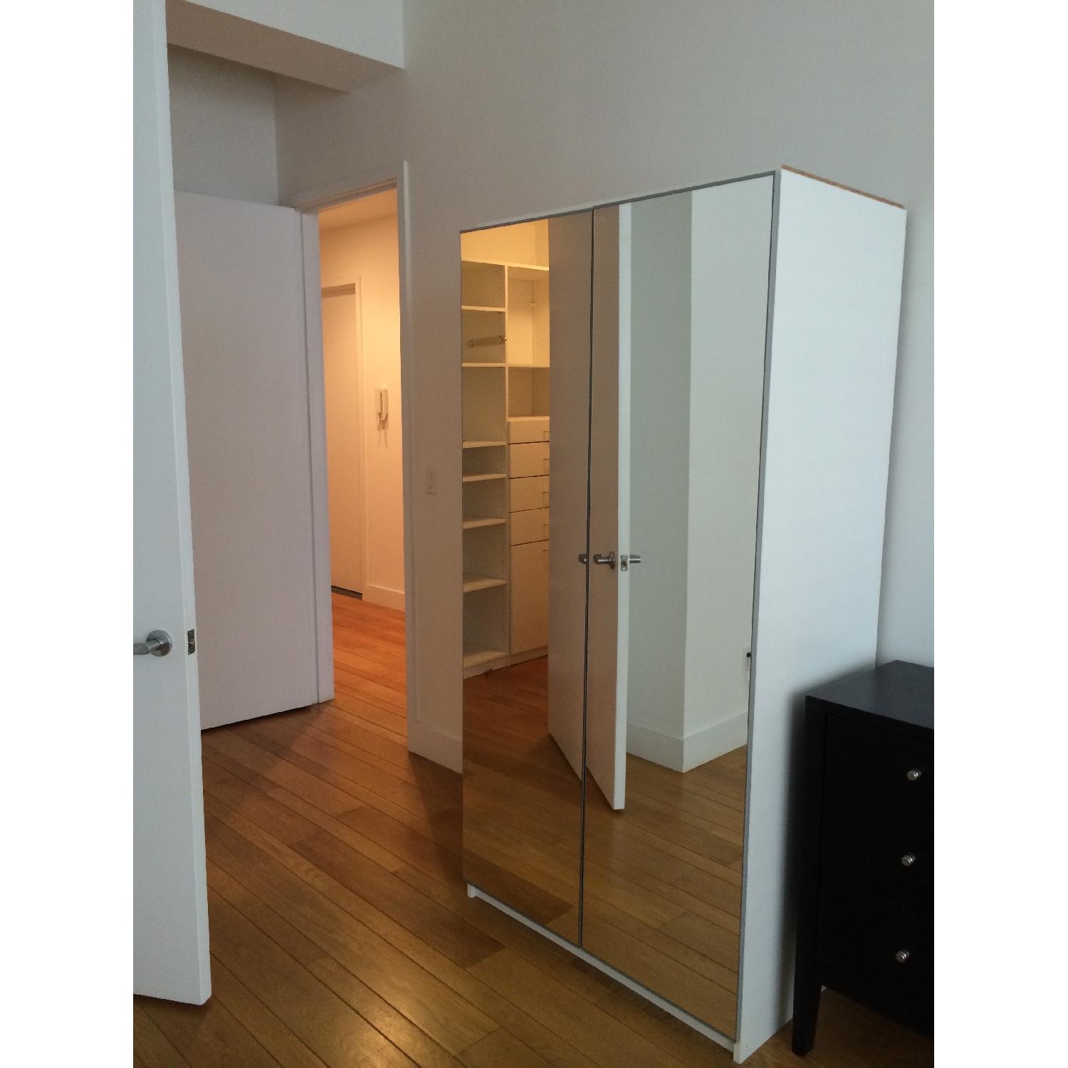 IKEA Mirror 2 Doors Wardrobe For sale - Image 4