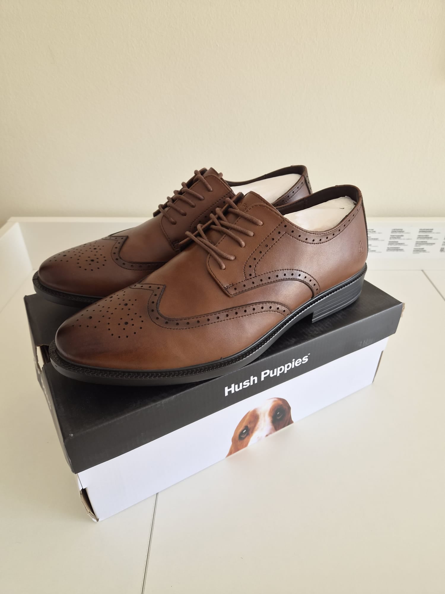 Hush Puppies Brown Leather Brand New - Image 6