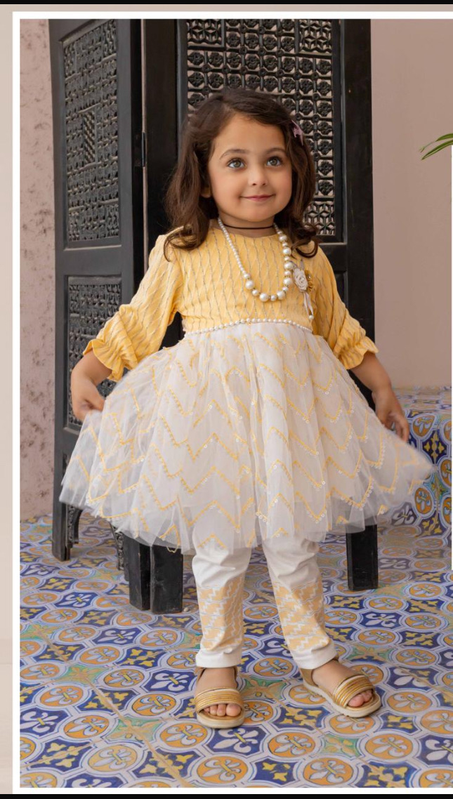 Baby stitched new dress at a very cheap price! 🌙✨ Eid special offer — only 35 r - Image 5