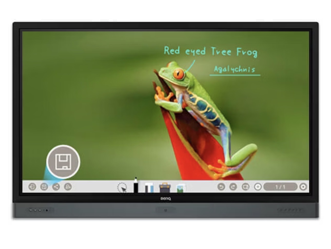 BenQ 65” 4K Interactive Flat Panel Multi Touch Display - Image 2