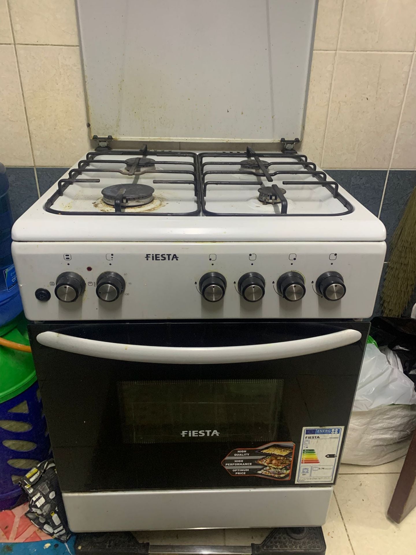 Cooking range with electric grill  - Image 3