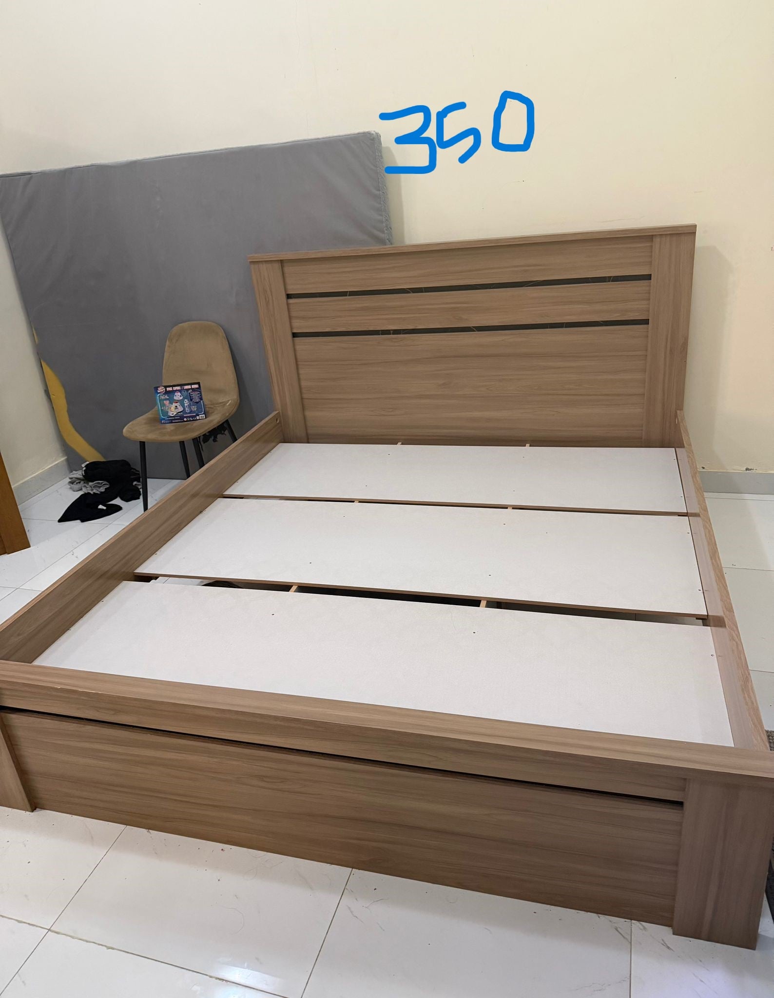 BED MATTRESS AND WARDROB FOR SALE , GOOD CONDITION  - Image 3