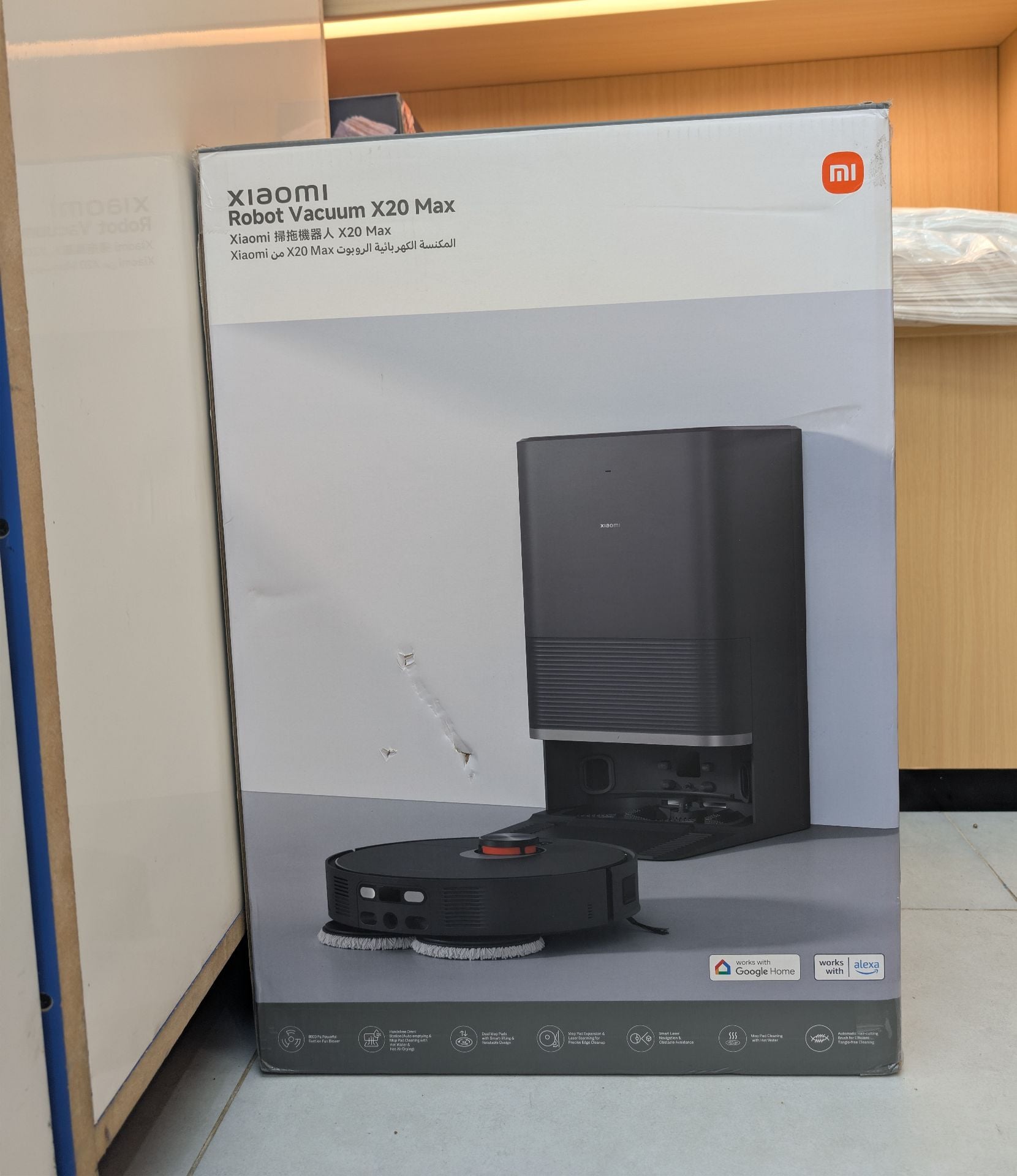 مكنسة روبوت Xiaomi Robot Vacuum X20 Max - Image 1