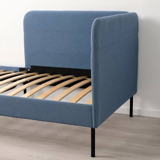 IKEA BLÅKULLEN Single Bed Frame – Knisa Blue 🛏️ - Image 2