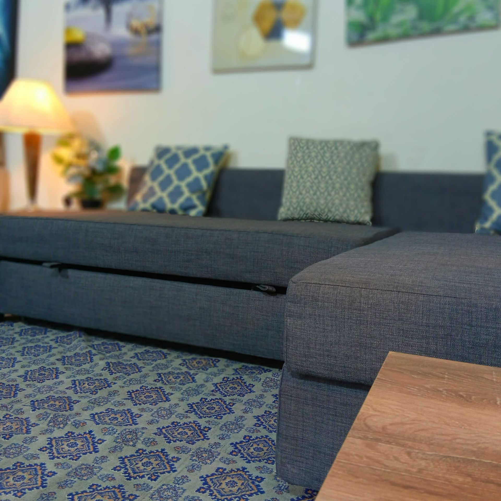Sofa with bed - Image 1