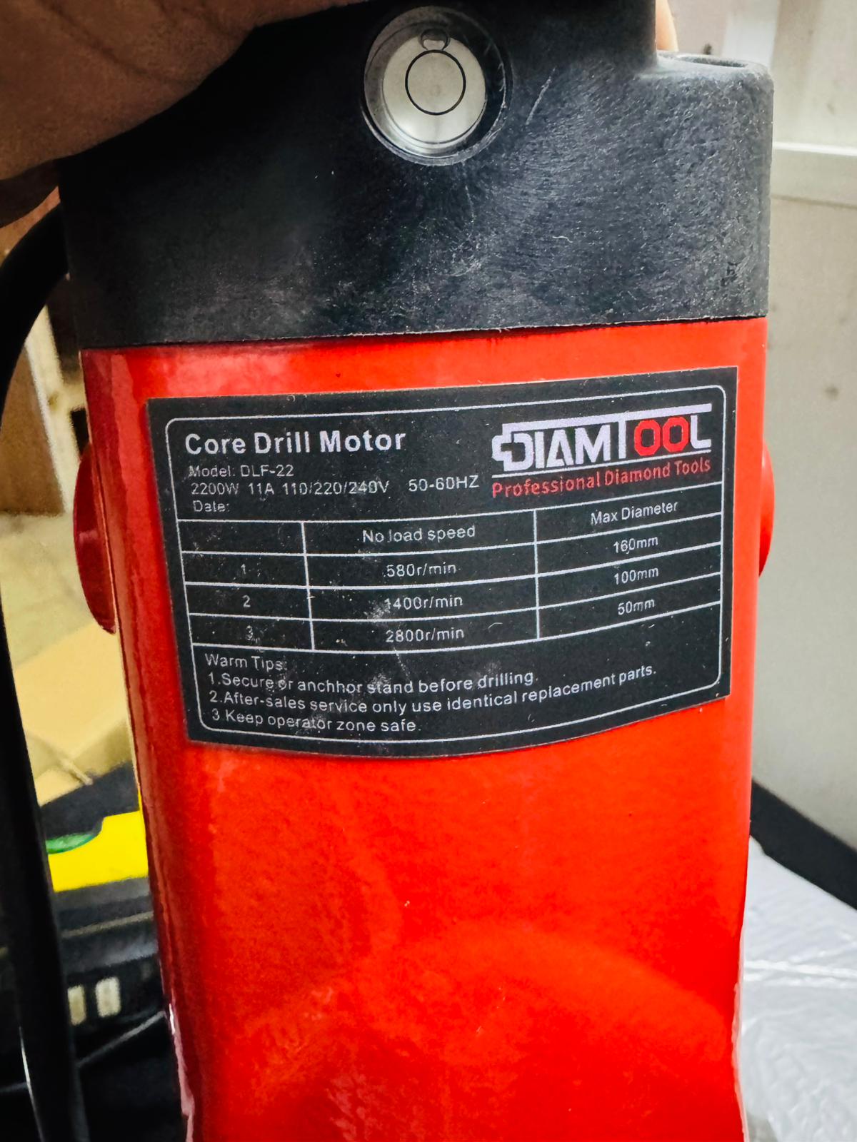 New Professional Coring Machine with stand - Image 3