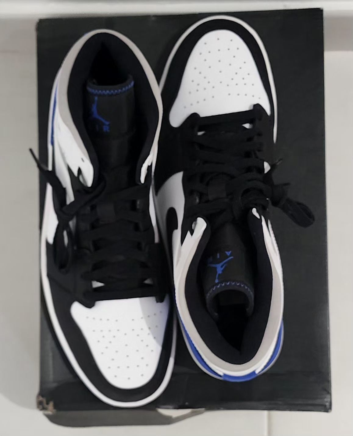 Jordan 1 SE Mid royal black toe - Image 4