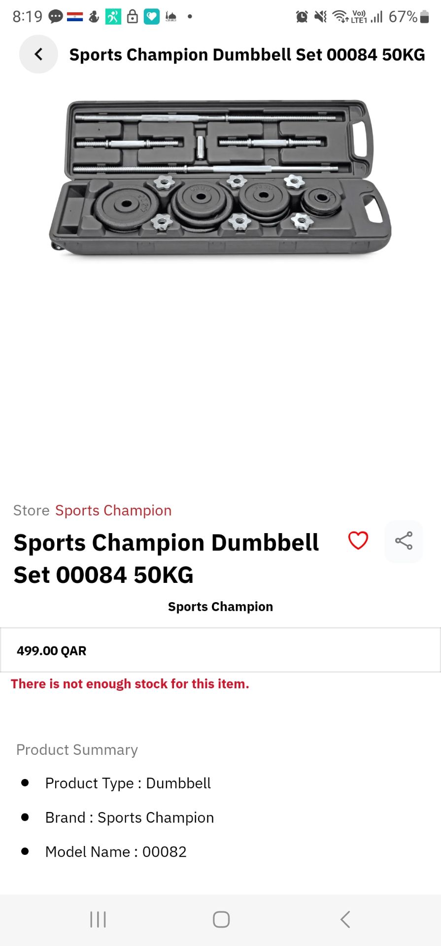 Dumbbells used like new. - Image 2