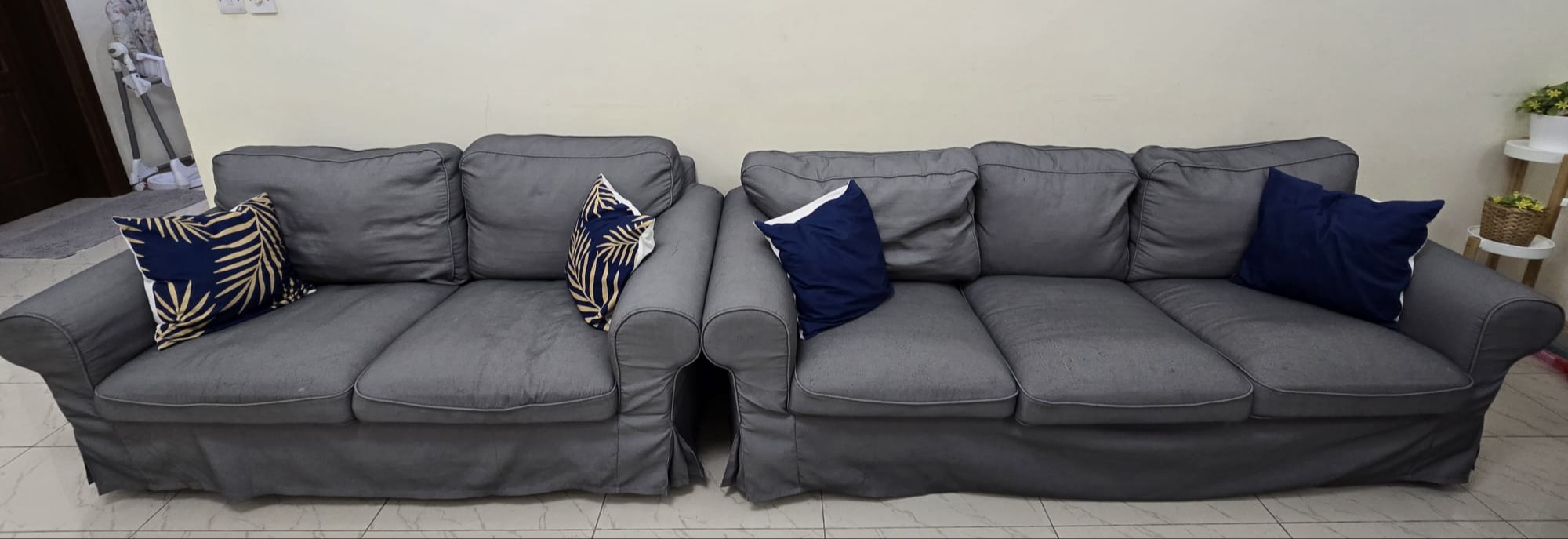Home Centre Sofa In OK Condition  - Image 4