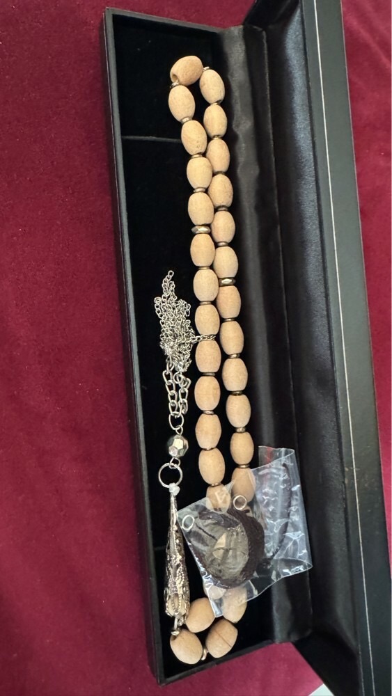 Natural Sandalwood Rosary -Tasbeeh - Image 1