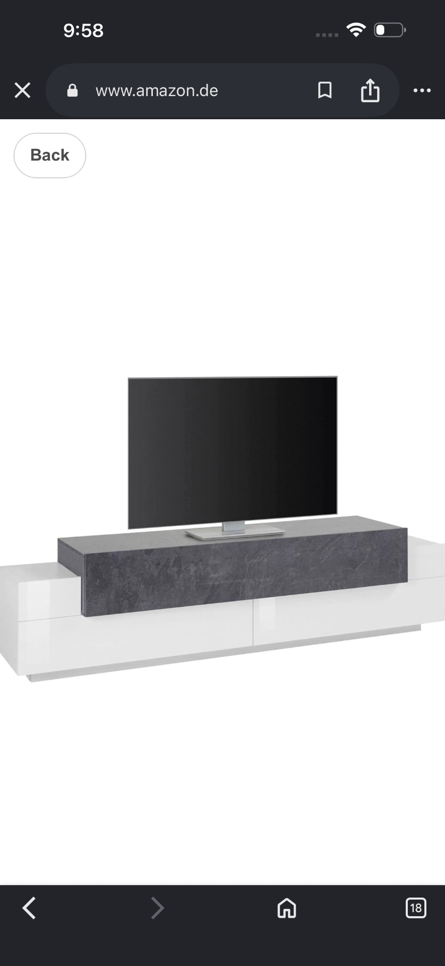 New condition Morden tv table - Image 2