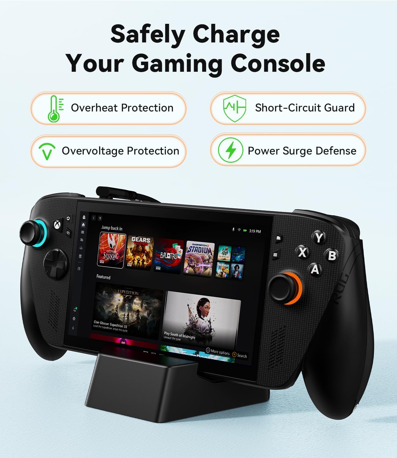Docking Station / Charging Stand for ROG Xbox Ally / ROG Xbox Ally X - Image 7