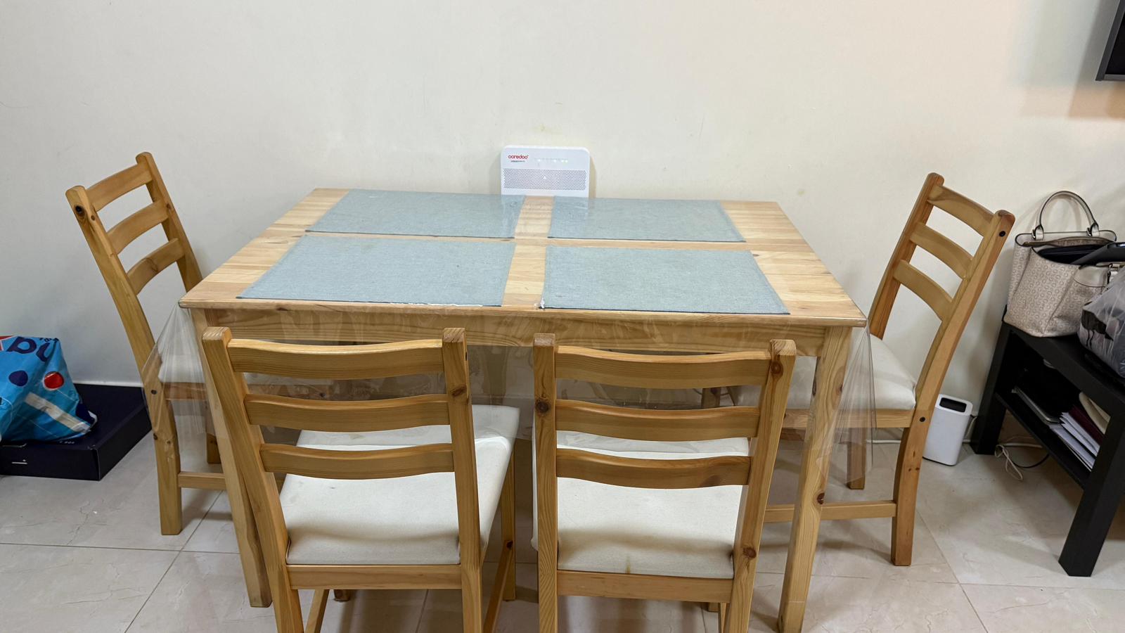 IKEA Dining Set – Table with 4 Chairs Excellent condition  - Image 4