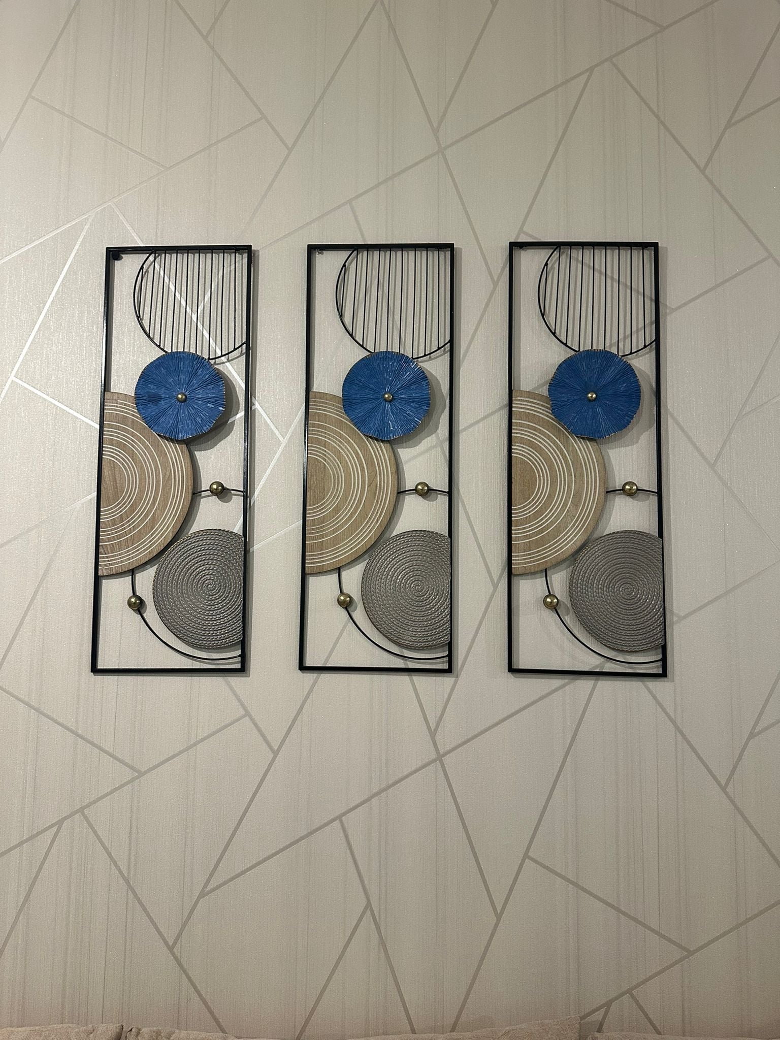 Metal Wall Decor Hangings - Image 2