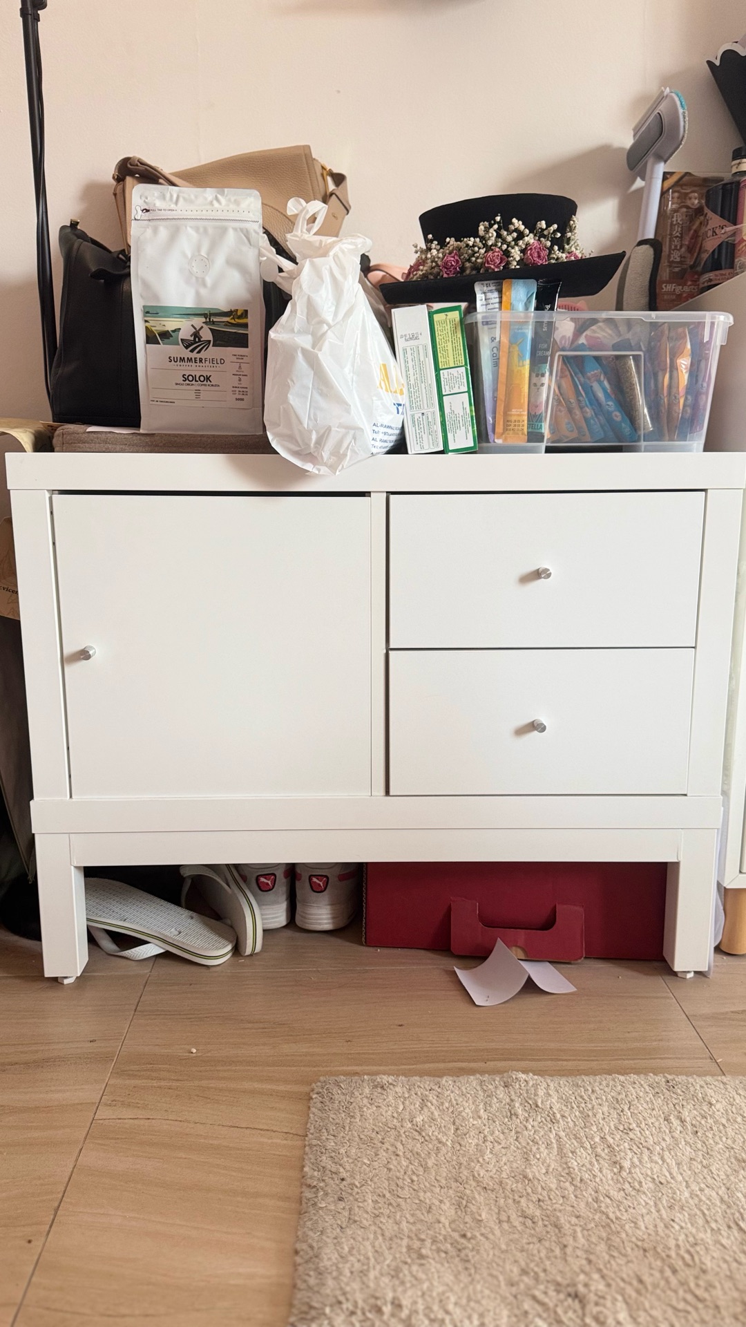 IKEA Kallax 2x1 Shelf with Accessories - Image 4