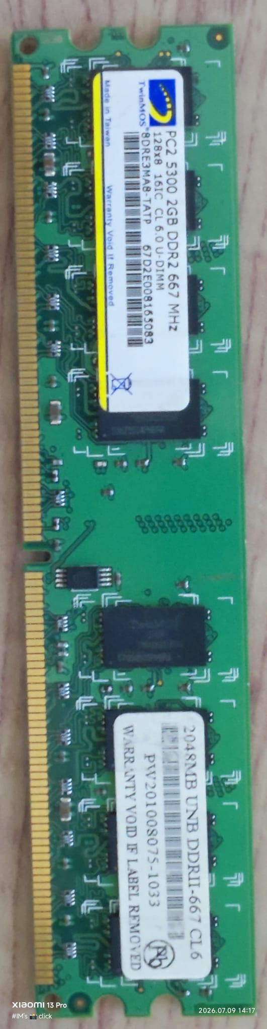 رام DDR2 2 جيجابايت و 1 جيجابايت للبيع - Image 9