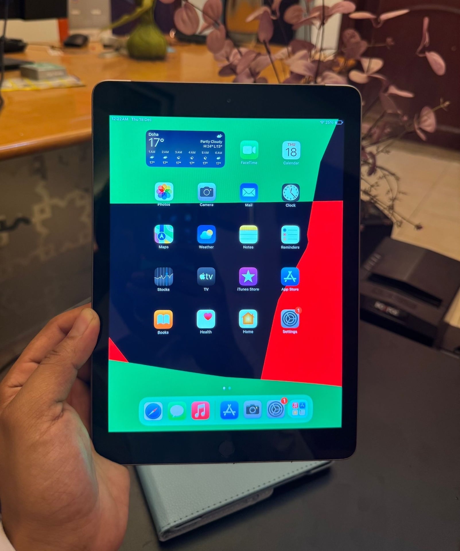 Apple iPad 6th Generation 128GB – 10 Inch – USA Original – Like New – With Cover - Image 3