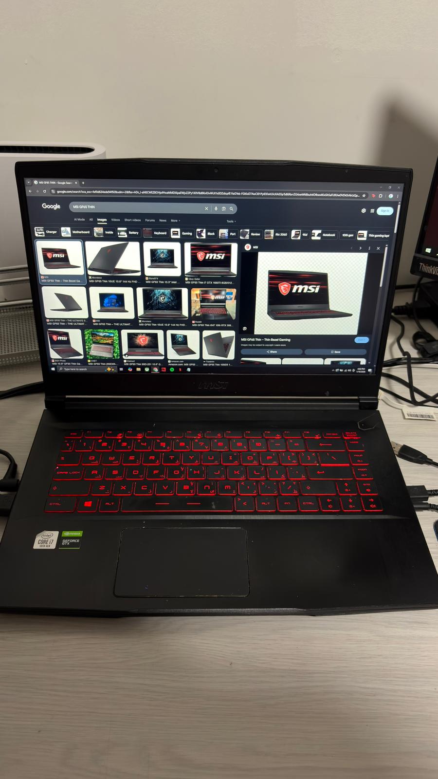 MSI gaming laptop MS-16W - Image 2
