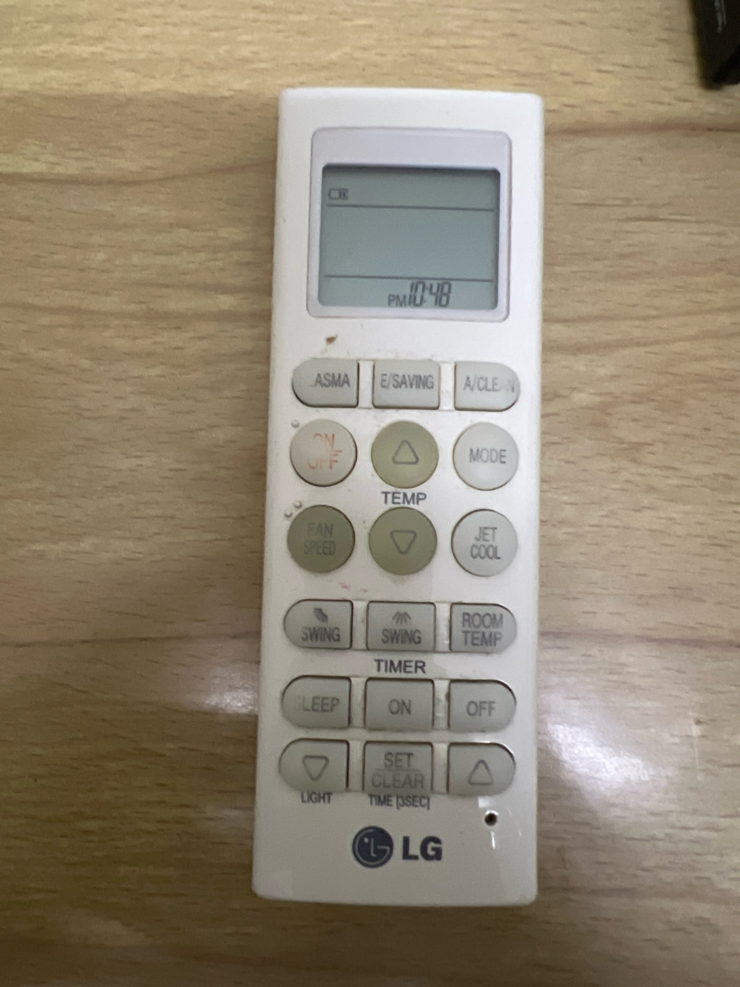Original LG AC Remote - Used - Image 4