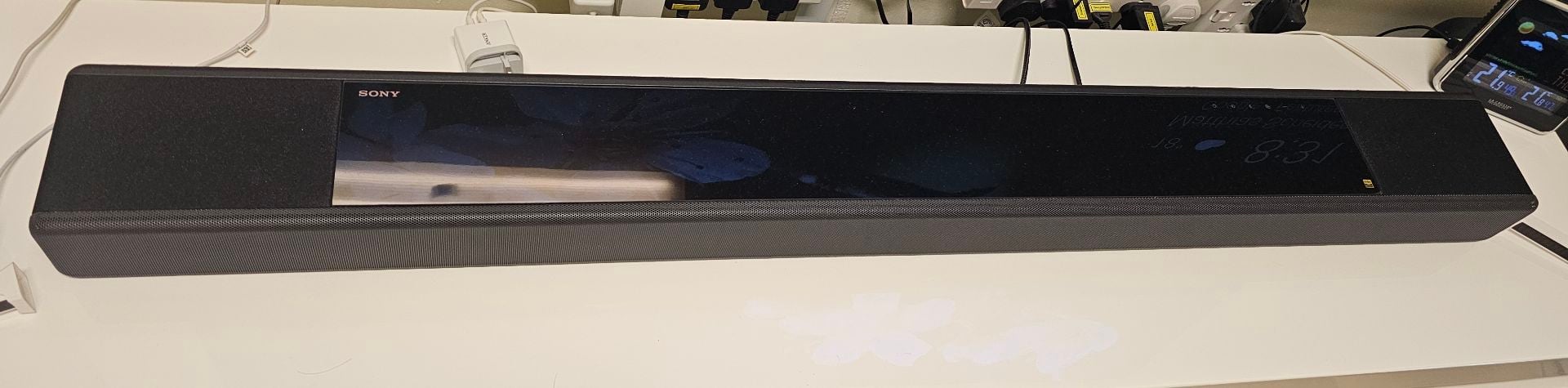 Sony HT-A7000 Soundbar with two SA-RRS5 Wireless rear speakers - Image 1