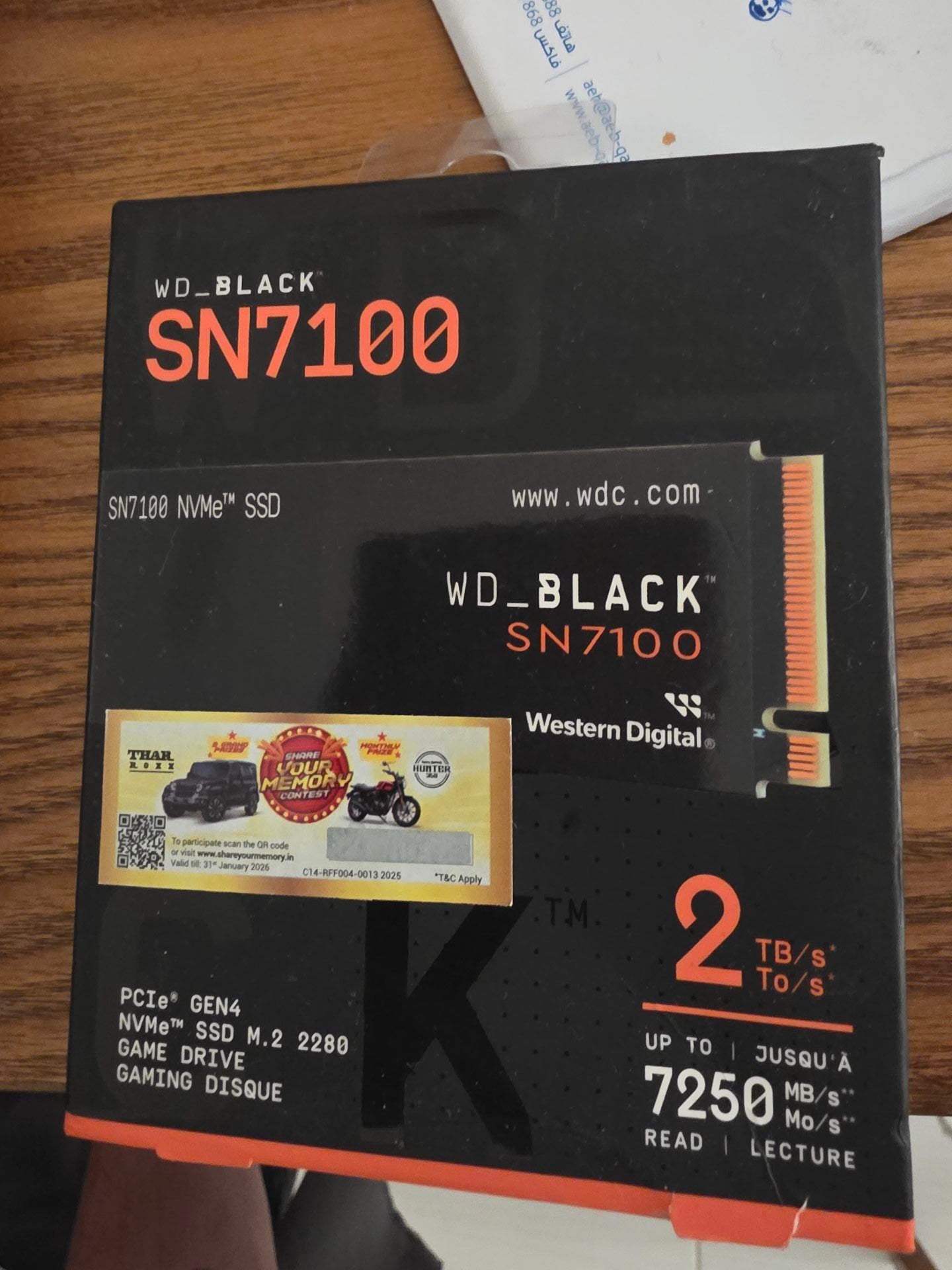 WD Black SSD 2TB - Image 2