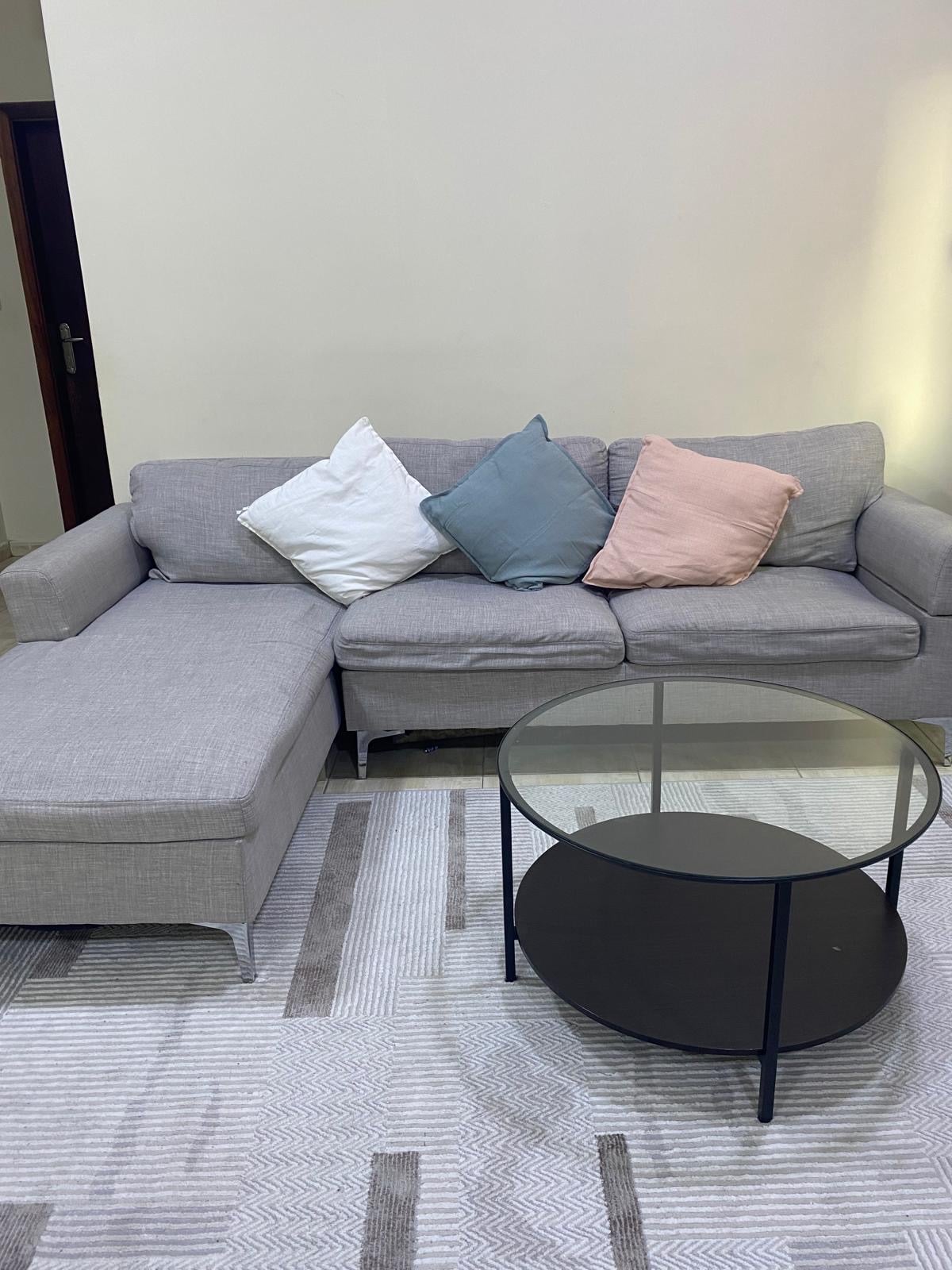 L shape sofa for urgent sale - Image 3