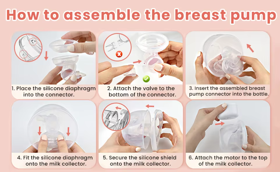 Rarely used Wearable Electric Breast Pump - Image 4